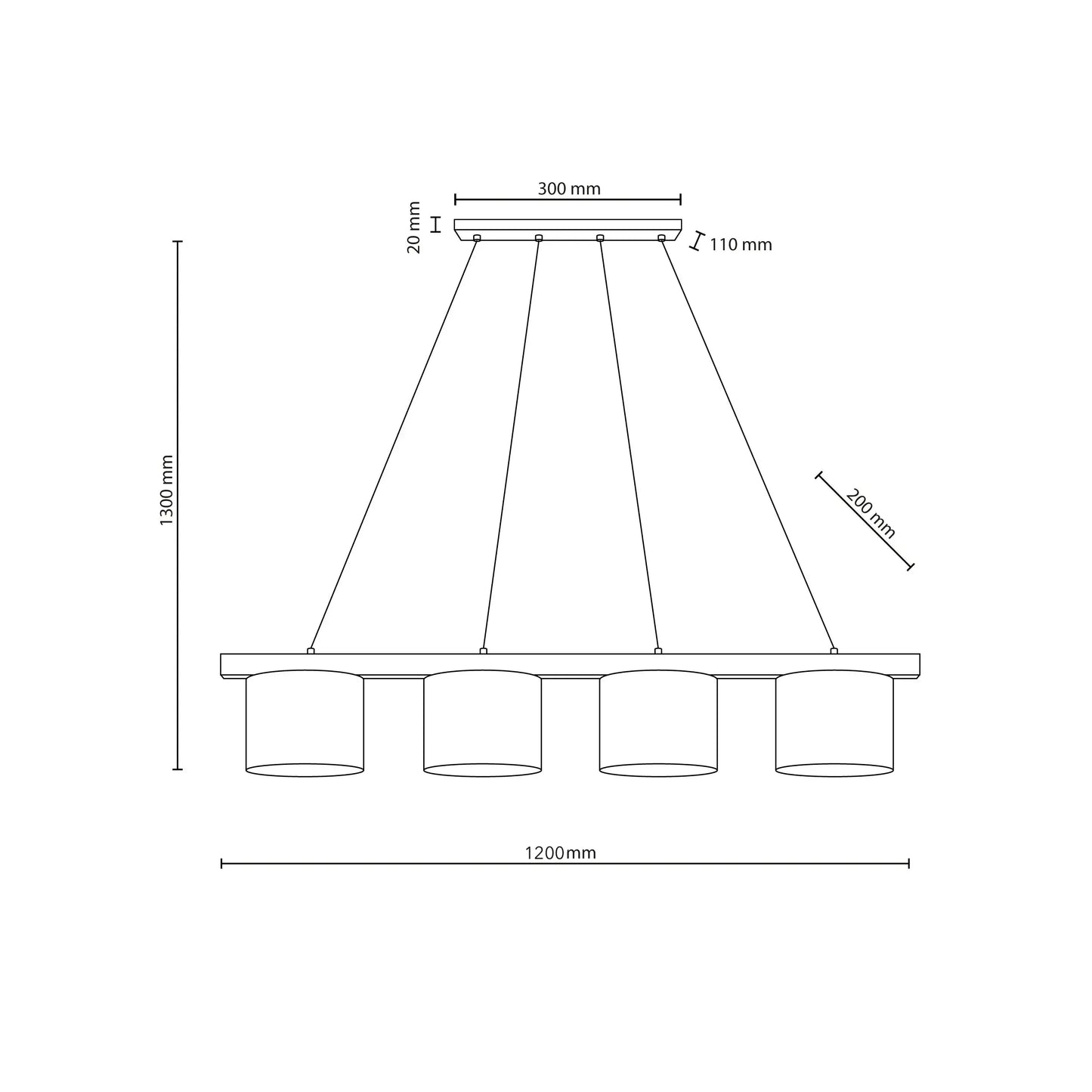 VARO Scandinavian Pendant Lamp LumoCrafts
