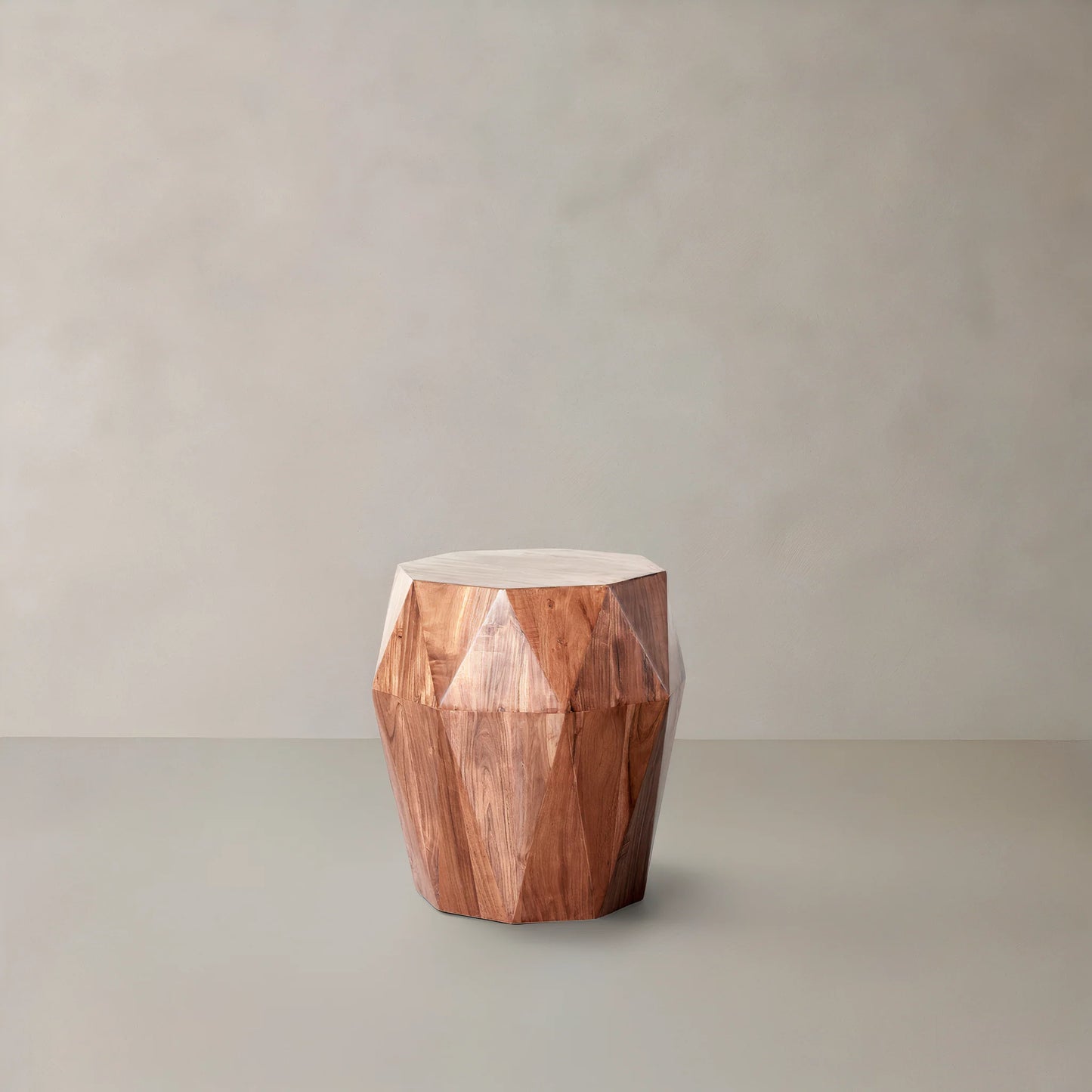 NOVA Acacia Solid Wood Side Table