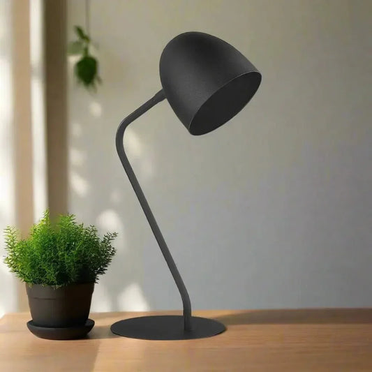 SOHO Black Modern Minimalist Night Lamp LumoCrafts