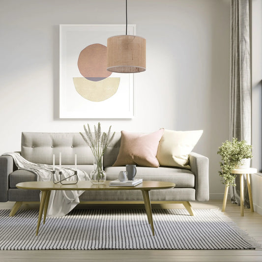 JUTE Natural Pendant Light LumoCrafts