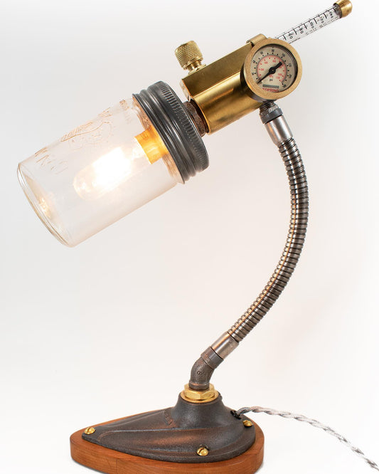 Handmade medical jar lamp