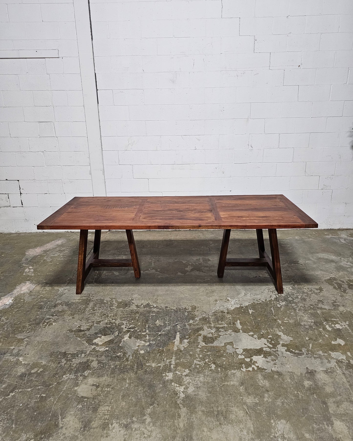 Anzio Dining Table in Recycled Wood