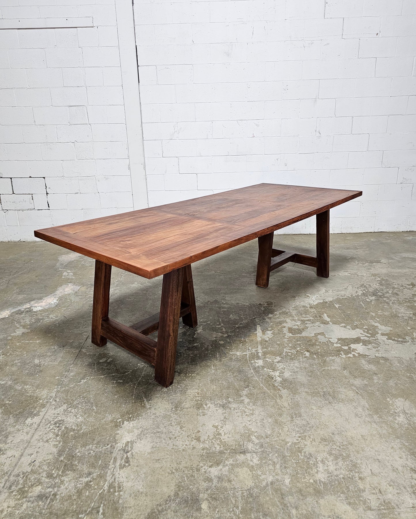 Anzio Dining Table in Recycled Wood