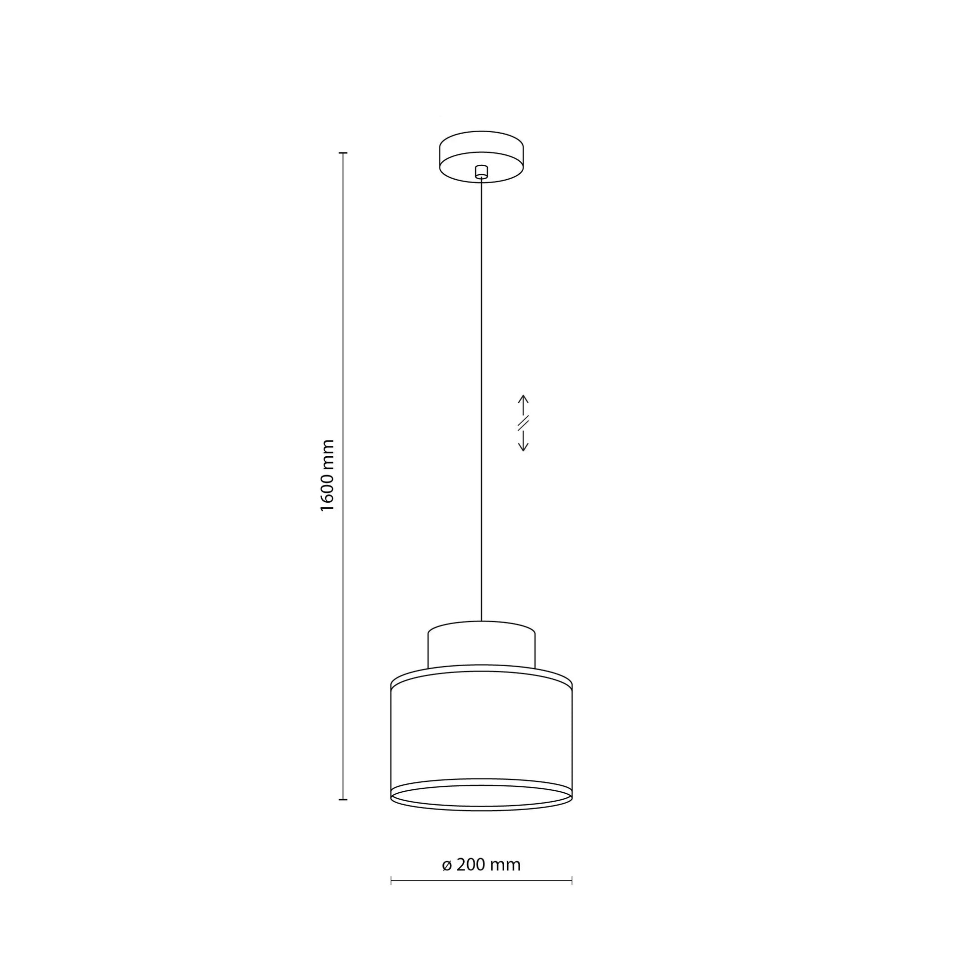 DUO White Jute Natural Pendant Light LumoCrafts