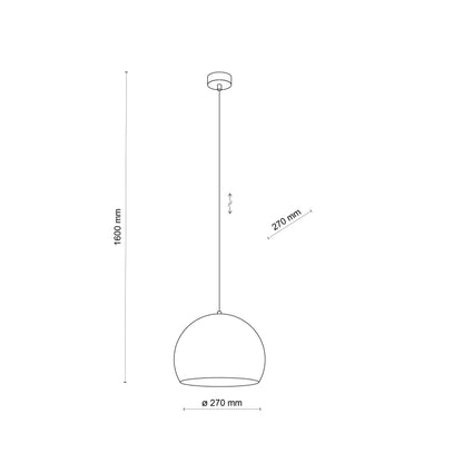 ZOE Mid-Century Modern Pendant Light