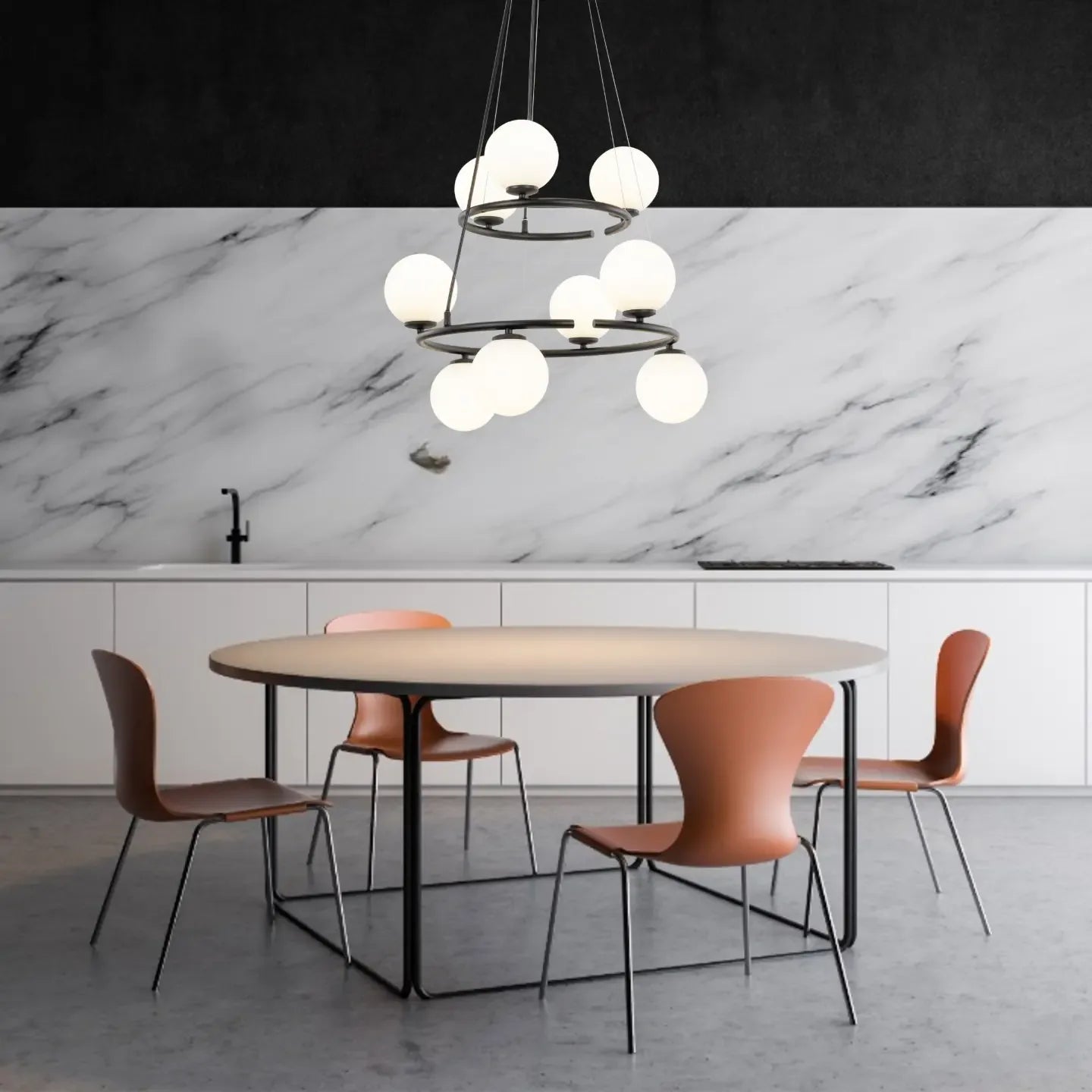 ANABELLE Scandinavian Pendant Light 9 LumoCrafts