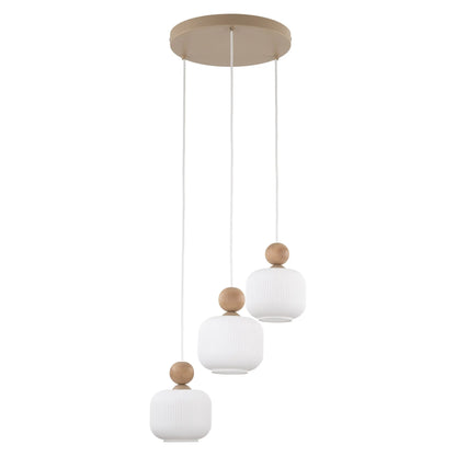 Ballo Scandinavian Pendant Light 3 LumoCrafts