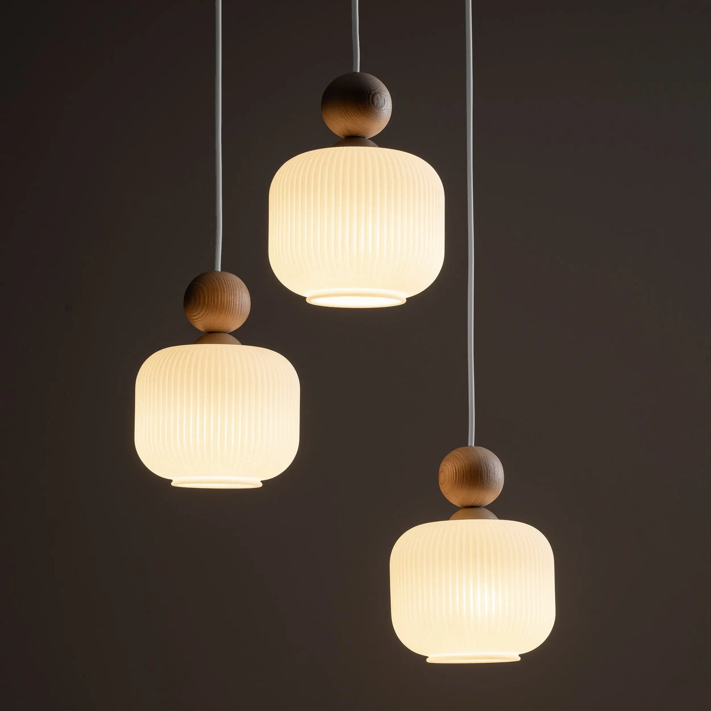 Ballo Scandinavian Pendant Light 3 LumoCrafts