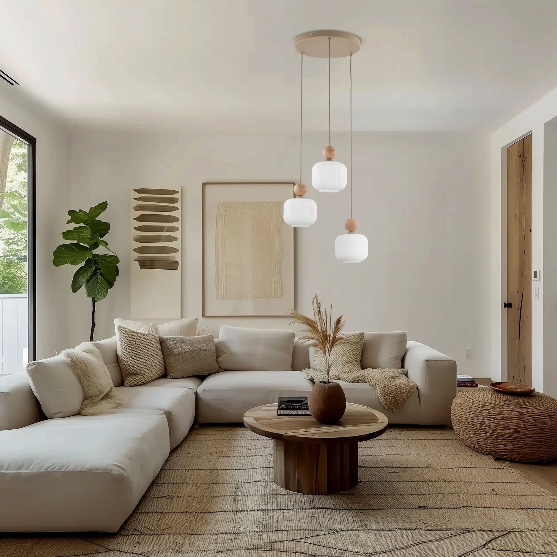 Ballo Scandinavian Pendant Light 3 LumoCrafts