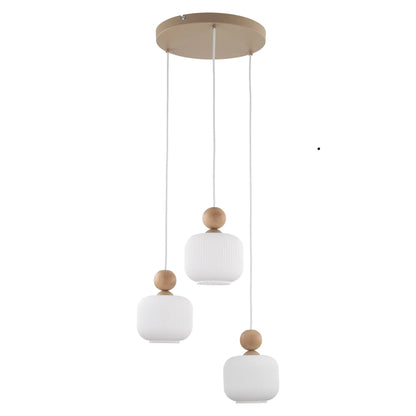 Ballo Scandinavian Pendant Light 3 LumoCrafts
