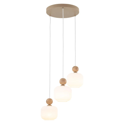 Ballo Scandinavian Pendant Light 3 LumoCrafts