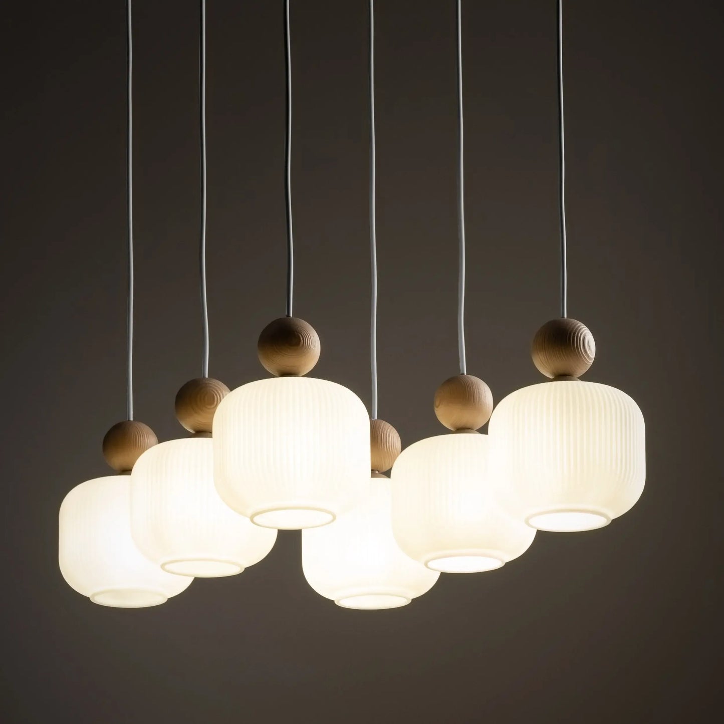 Ballo Scandinavian Pendant Light 6 LumoCrafts