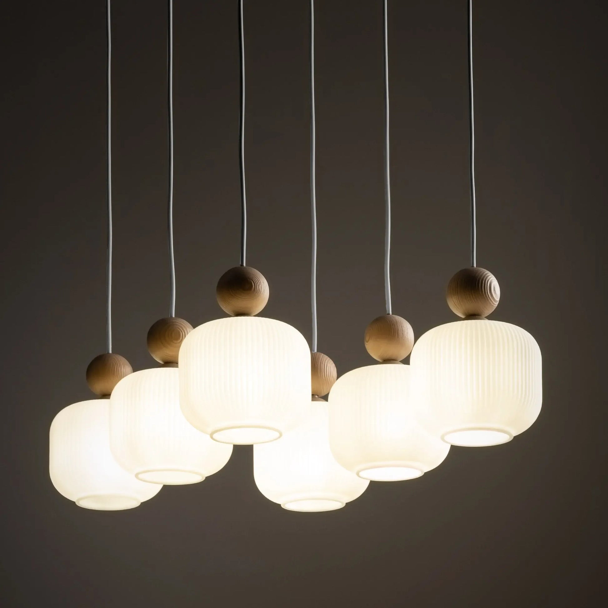 Ballo Scandinavian Pendant Light 6 LumoCrafts