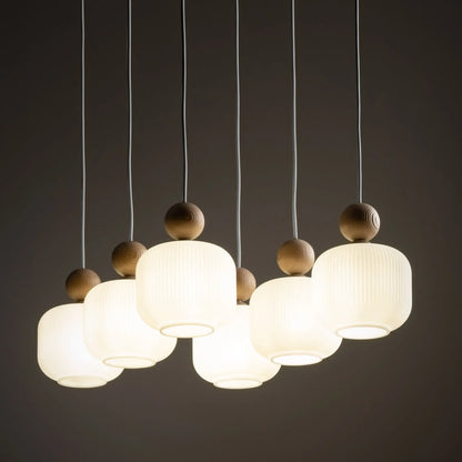Ballo Scandinavian Pendant Light 6 LumoCrafts