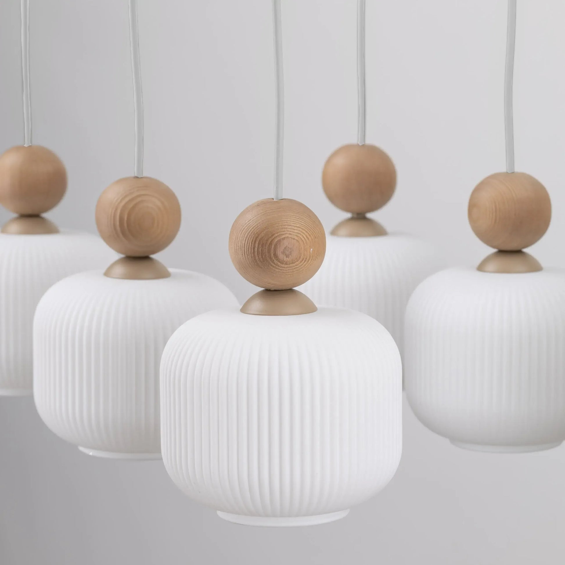 Ballo Scandinavian Pendant Light 6 LumoCrafts