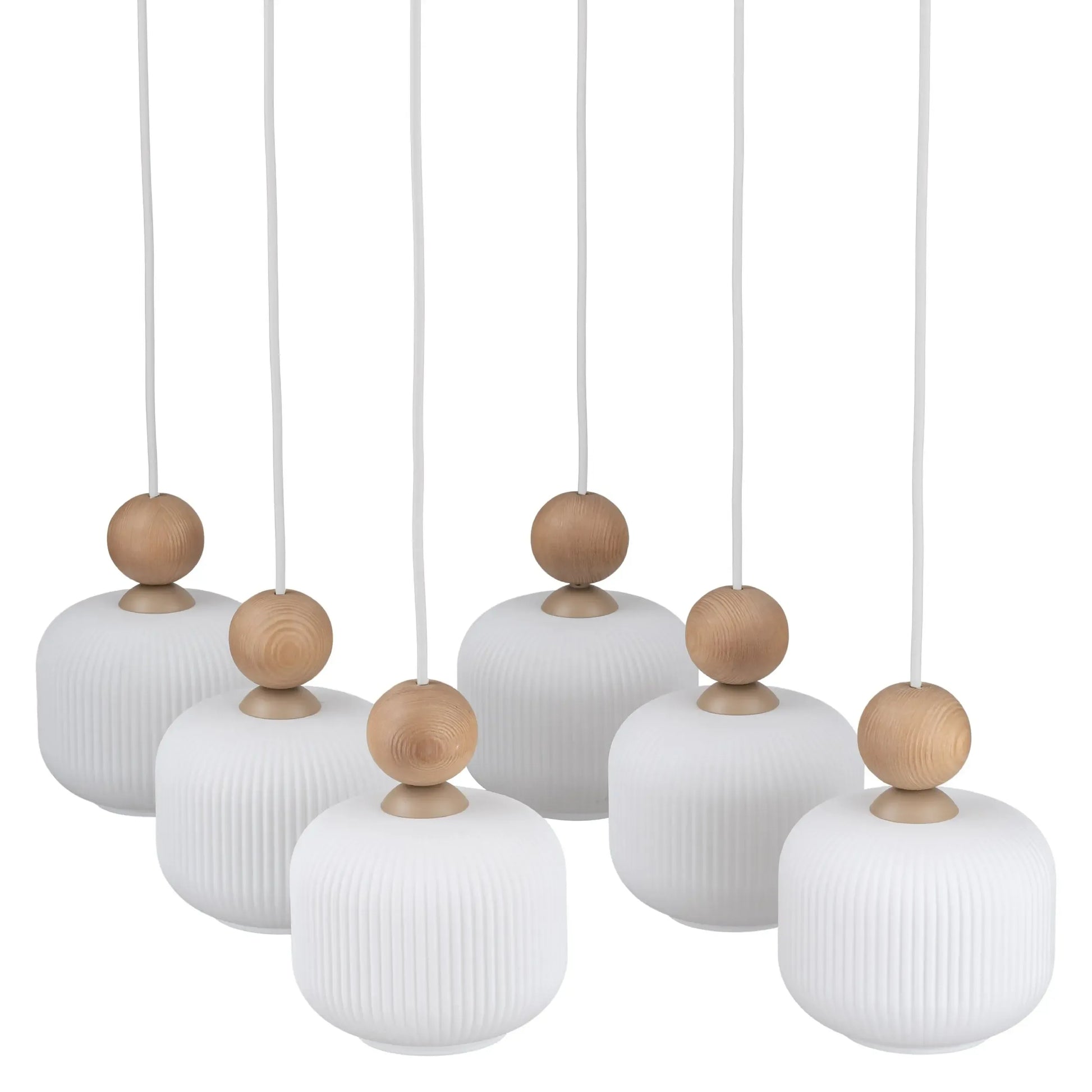Ballo Scandinavian Pendant Light 6 LumoCrafts