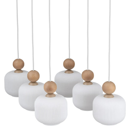 Ballo Scandinavian Pendant Light 6 LumoCrafts