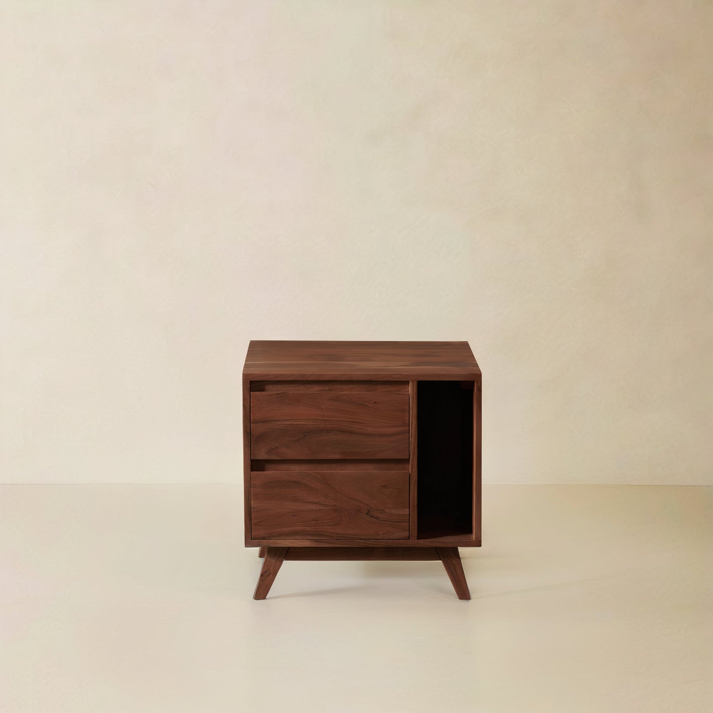 KYOTO Acacia Solid Wood Nightstand