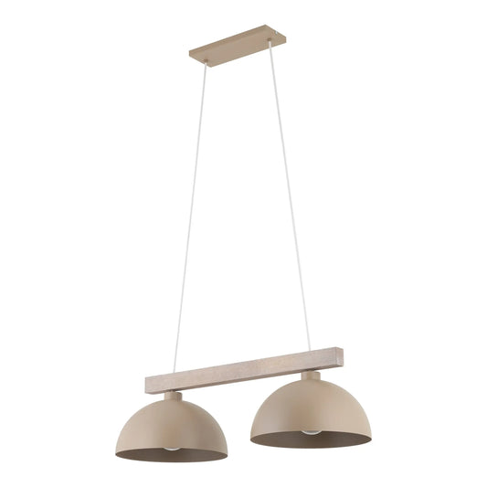 OSLO Beige Scandinavian  Pendant Light 2 LumoCrafts