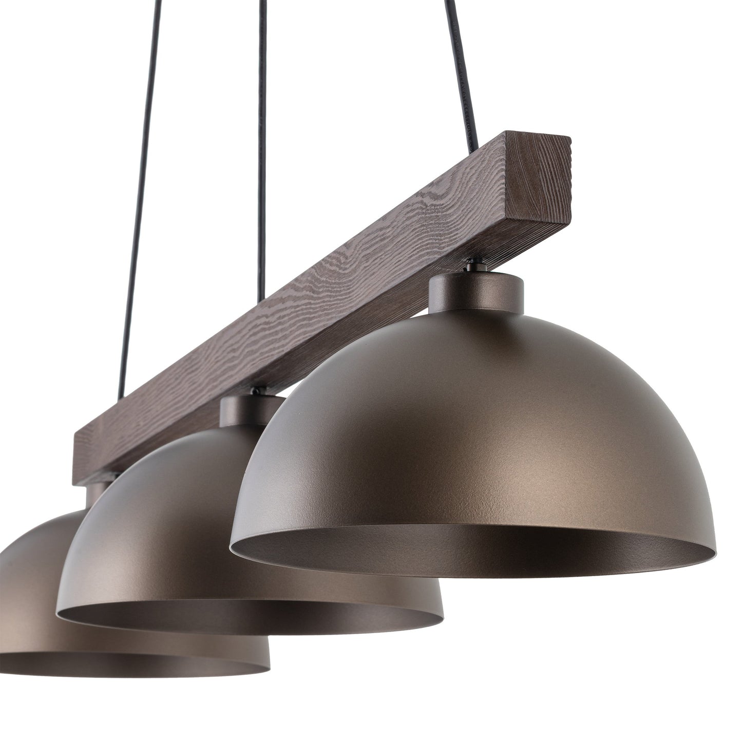 OSLO Brown Scandinavian Pendant Light 3