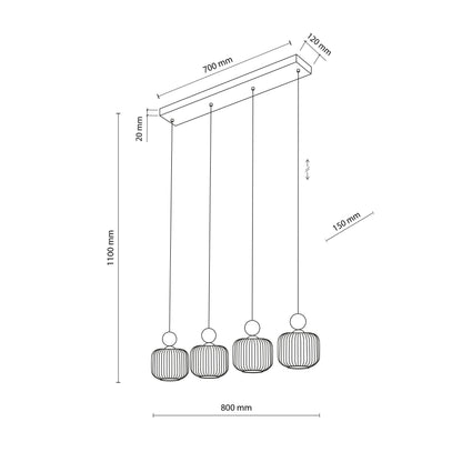 Ballo Scandinavian Pendant Light 4