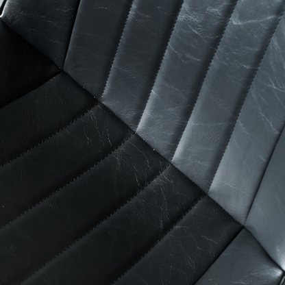 CASSIA Leather Chair, Black