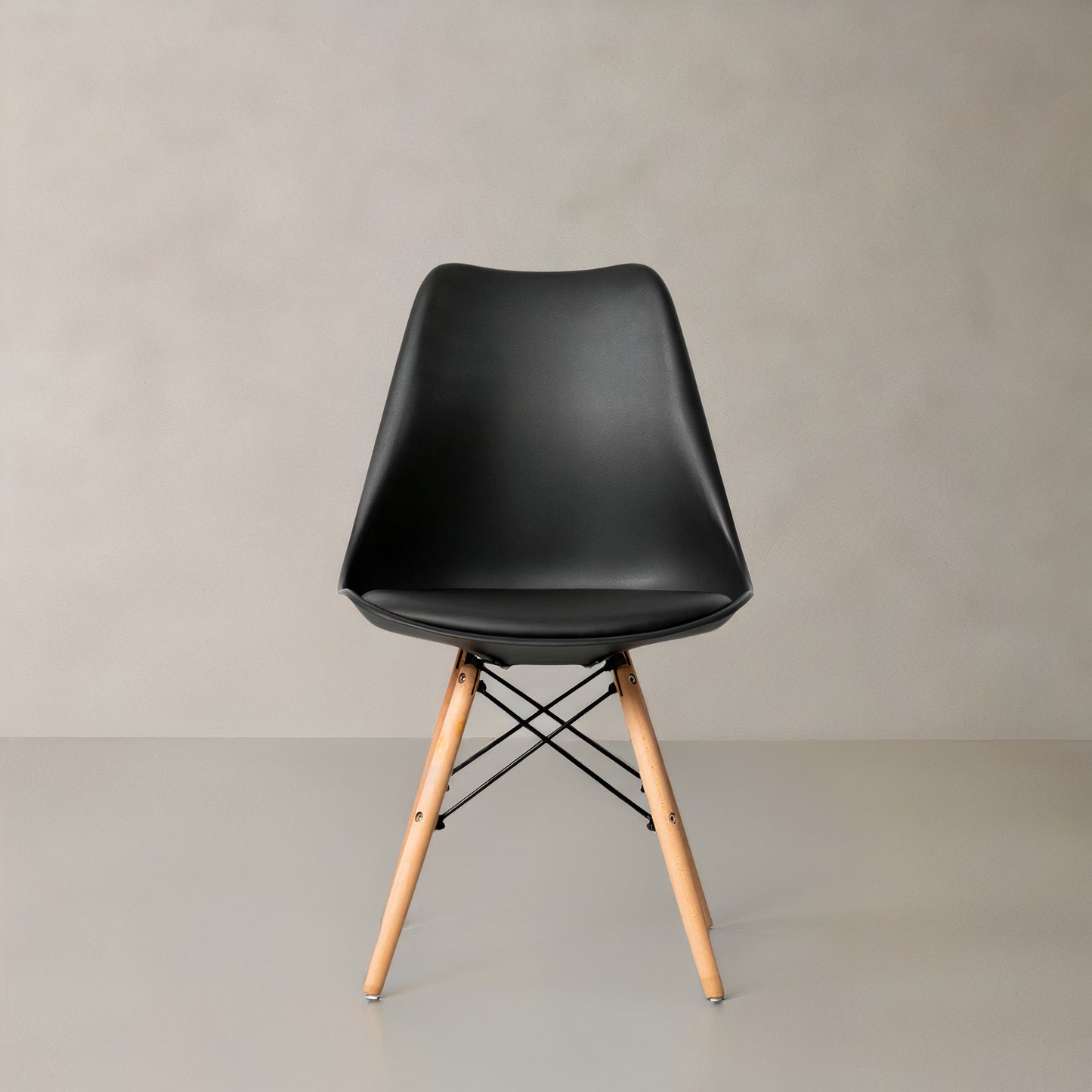 PARIS Plastic Chair, Black