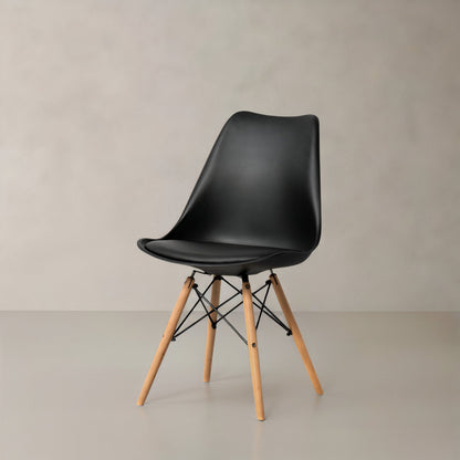 PARIS Plastic Chair, Black