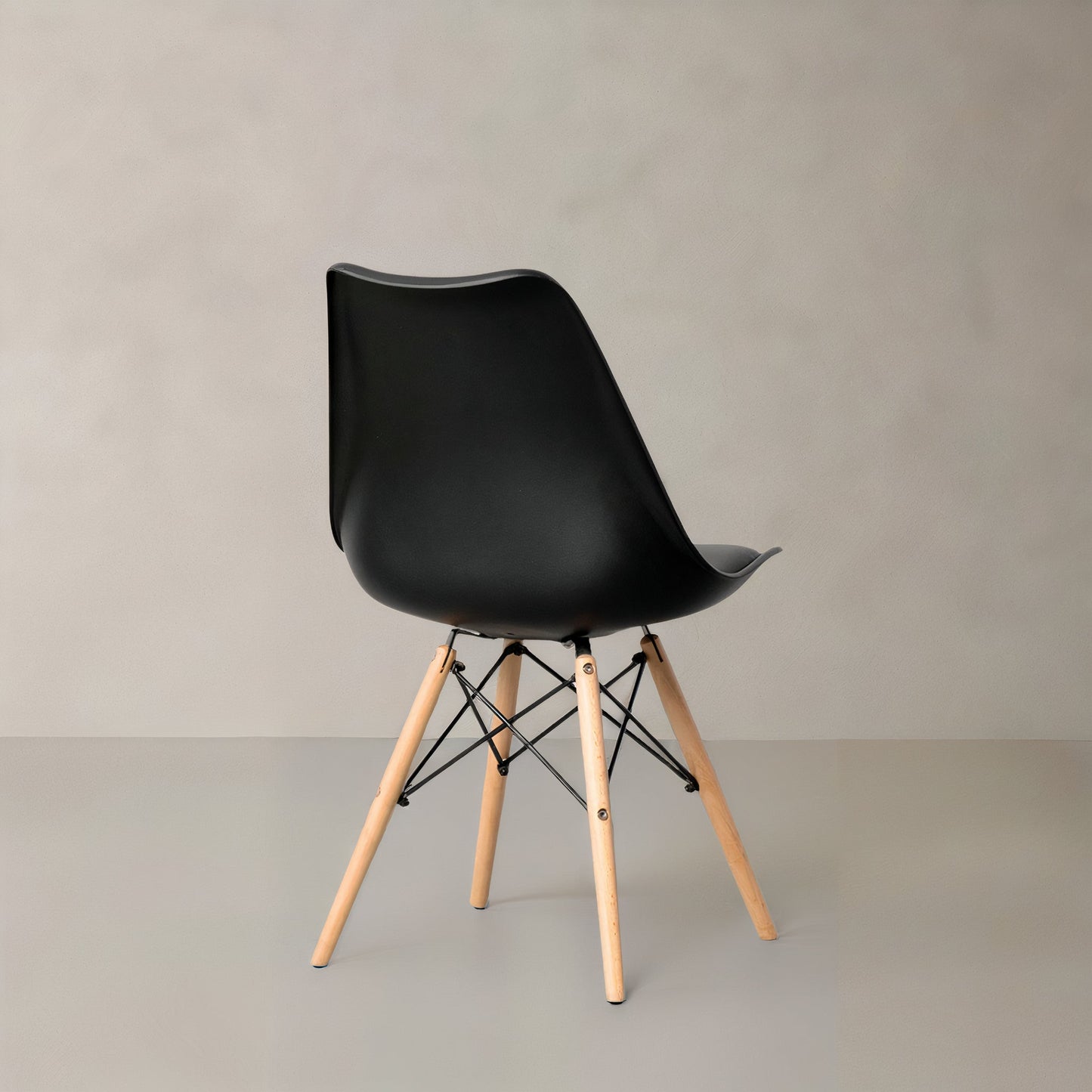 PARIS Plastic Chair, Black