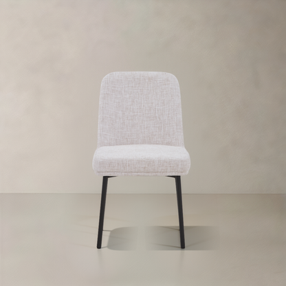 OLIVIA Fabric Dining Chair, Cream