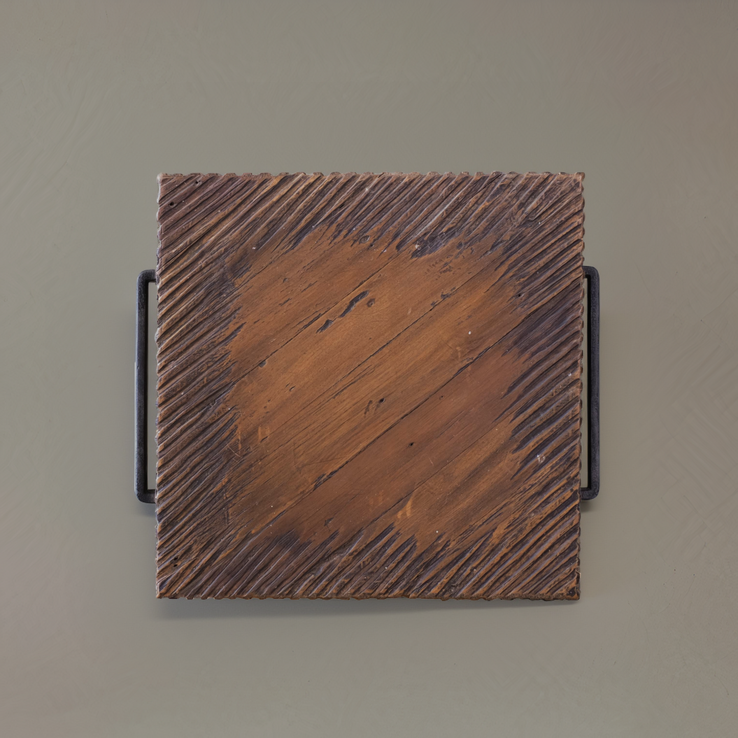 BANFF Solid Teak Side Table, Natural