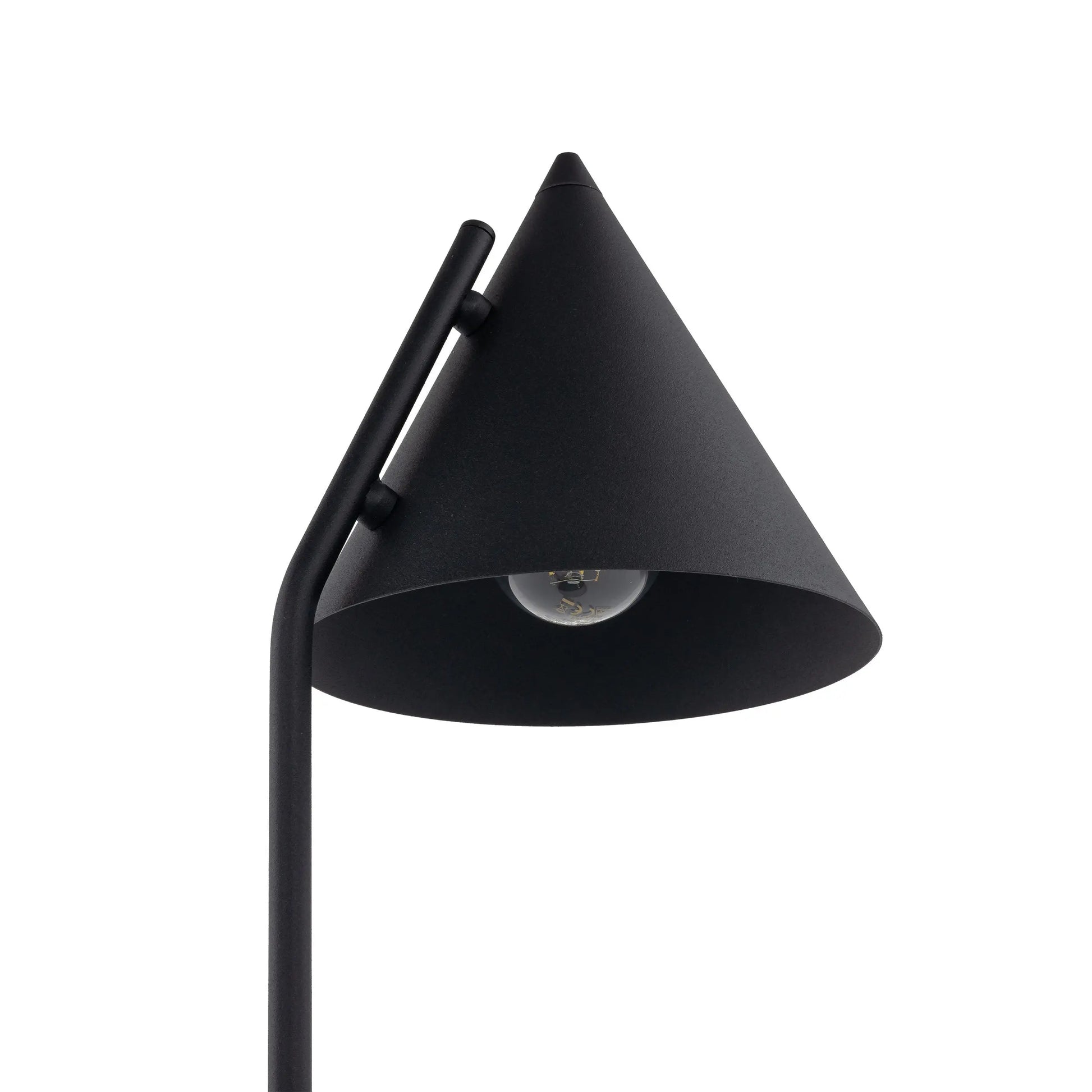 CONO Black Modern Minimalist Night Lamp LumoCrafts