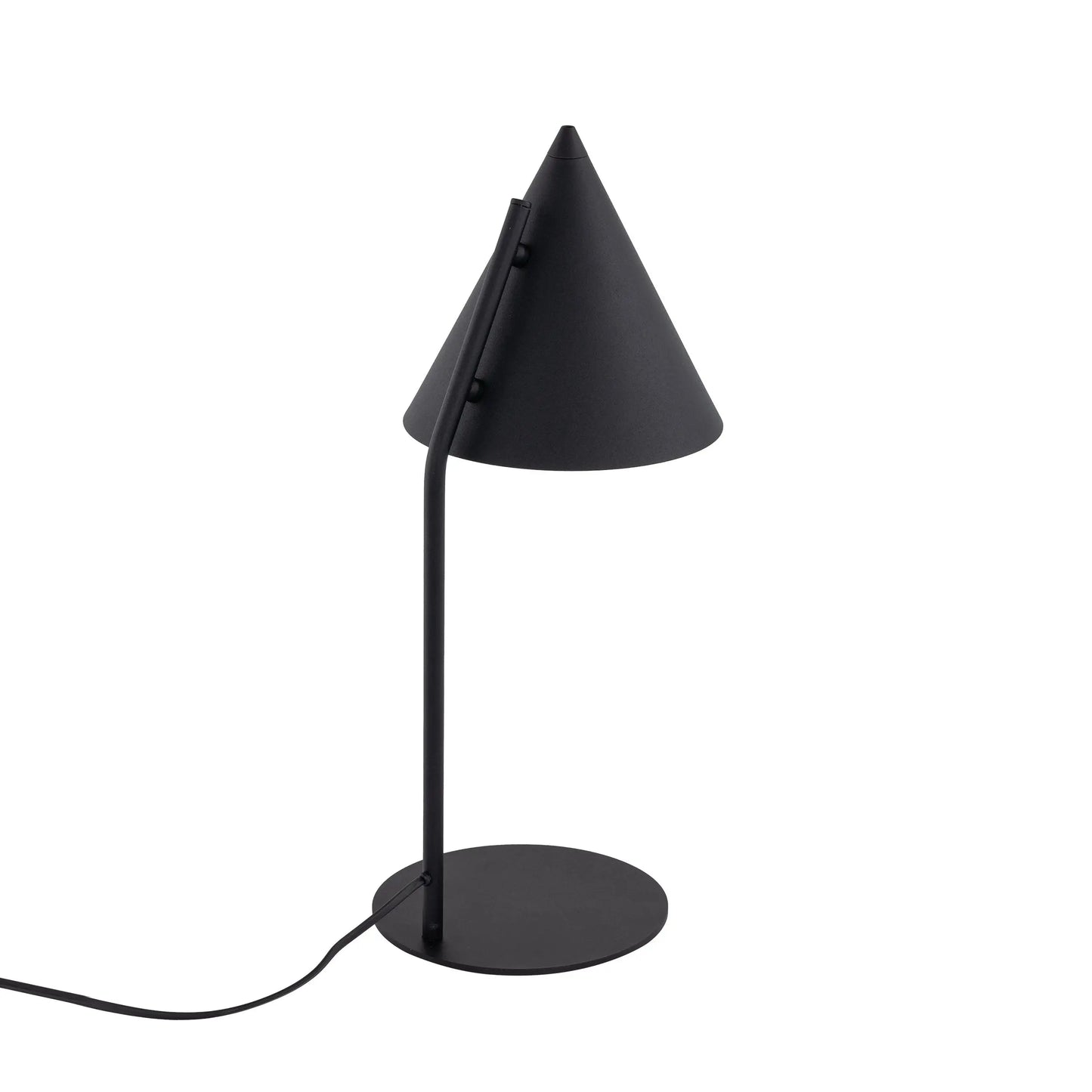CONO Black Modern Minimalist Night Lamp LumoCrafts