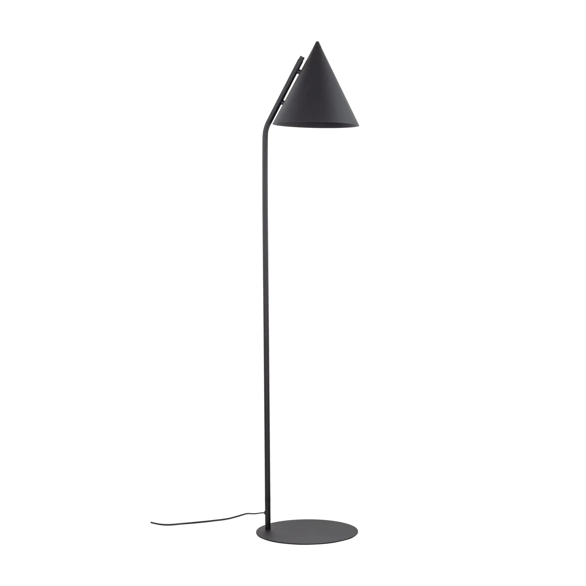 CONO Black Modern Minimalist Floor Lamp LumoCrafts