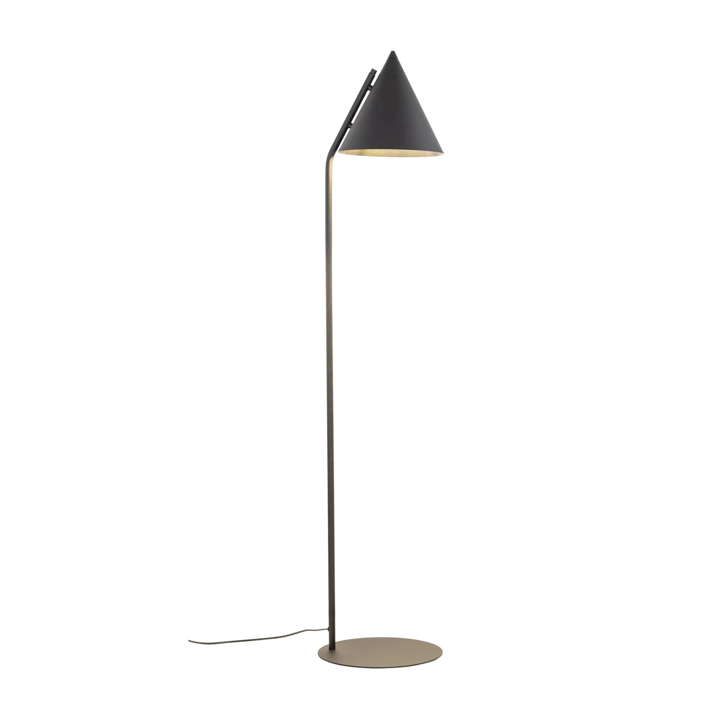 CONO Black Modern Minimalist Floor Lamp LumoCrafts