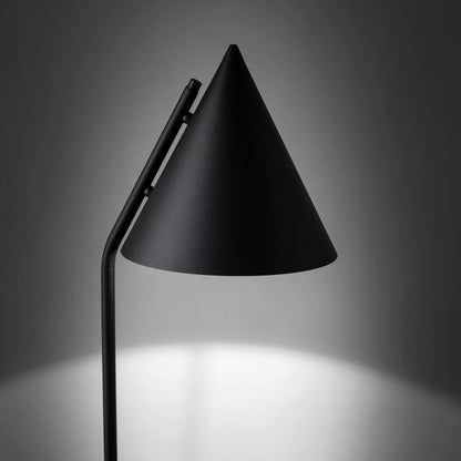 CONO Black Modern Minimalist Floor Lamp LumoCrafts