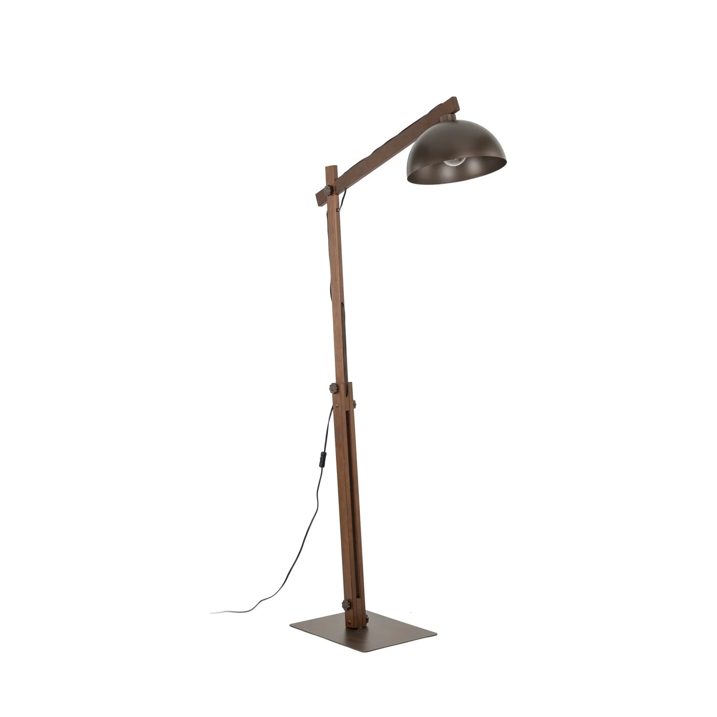 OSLO Brown Scandinavian Floor Lamp LumoCrafts