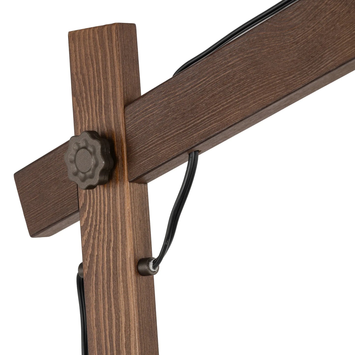 OSLO Brown Scandinavian Floor Lamp LumoCrafts