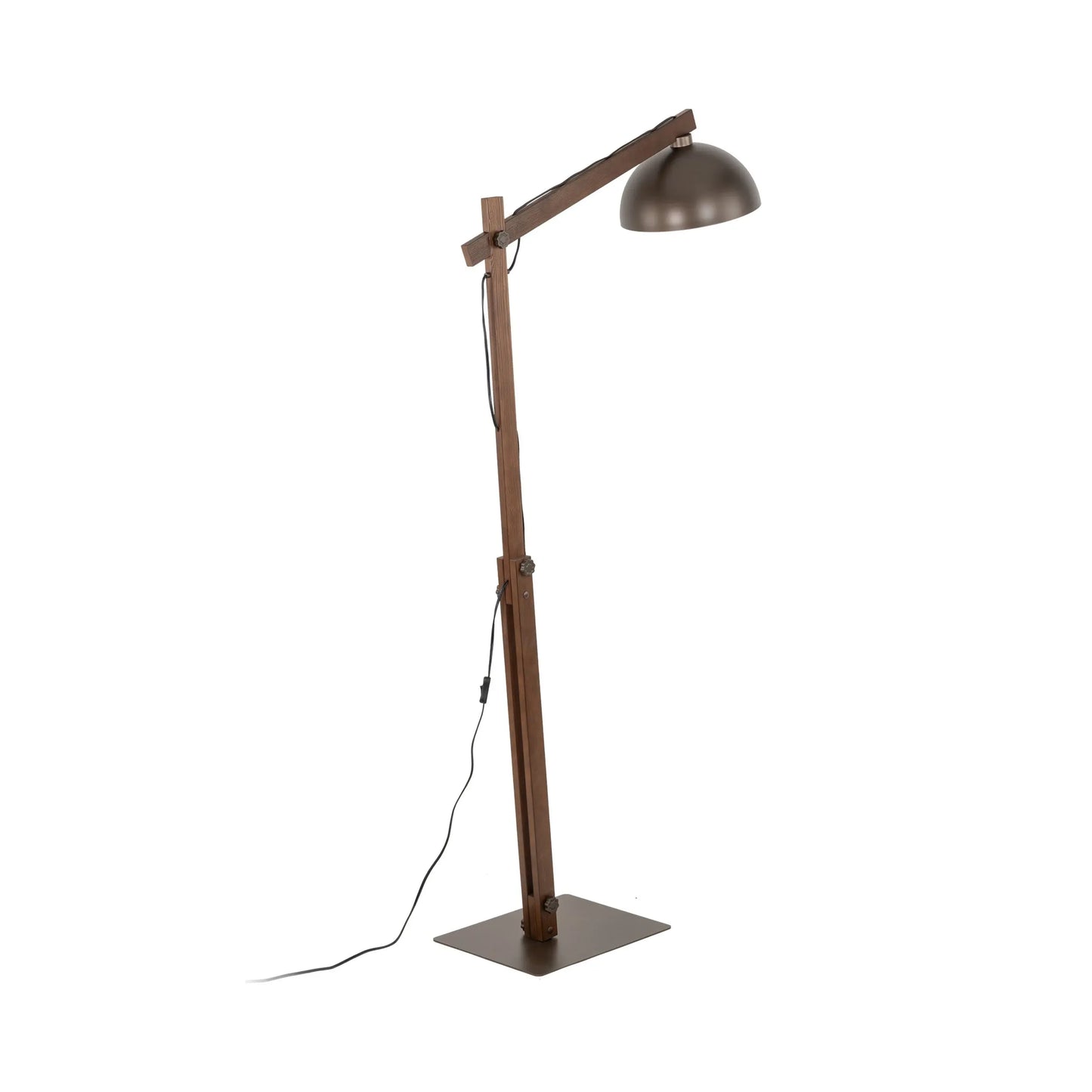 OSLO Brown Scandinavian Floor Lamp LumoCrafts