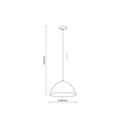 FARO Mid-Century Modern Pendant Light M