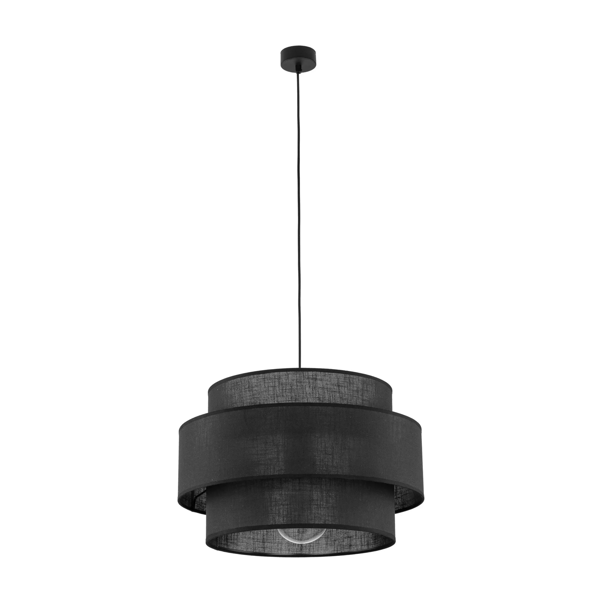 CALISTO Black Mid-Century Modern Pendant Light LumoCrafts