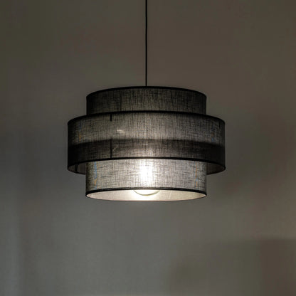CALISTO Black Mid-Century Modern Pendant Light LumoCrafts