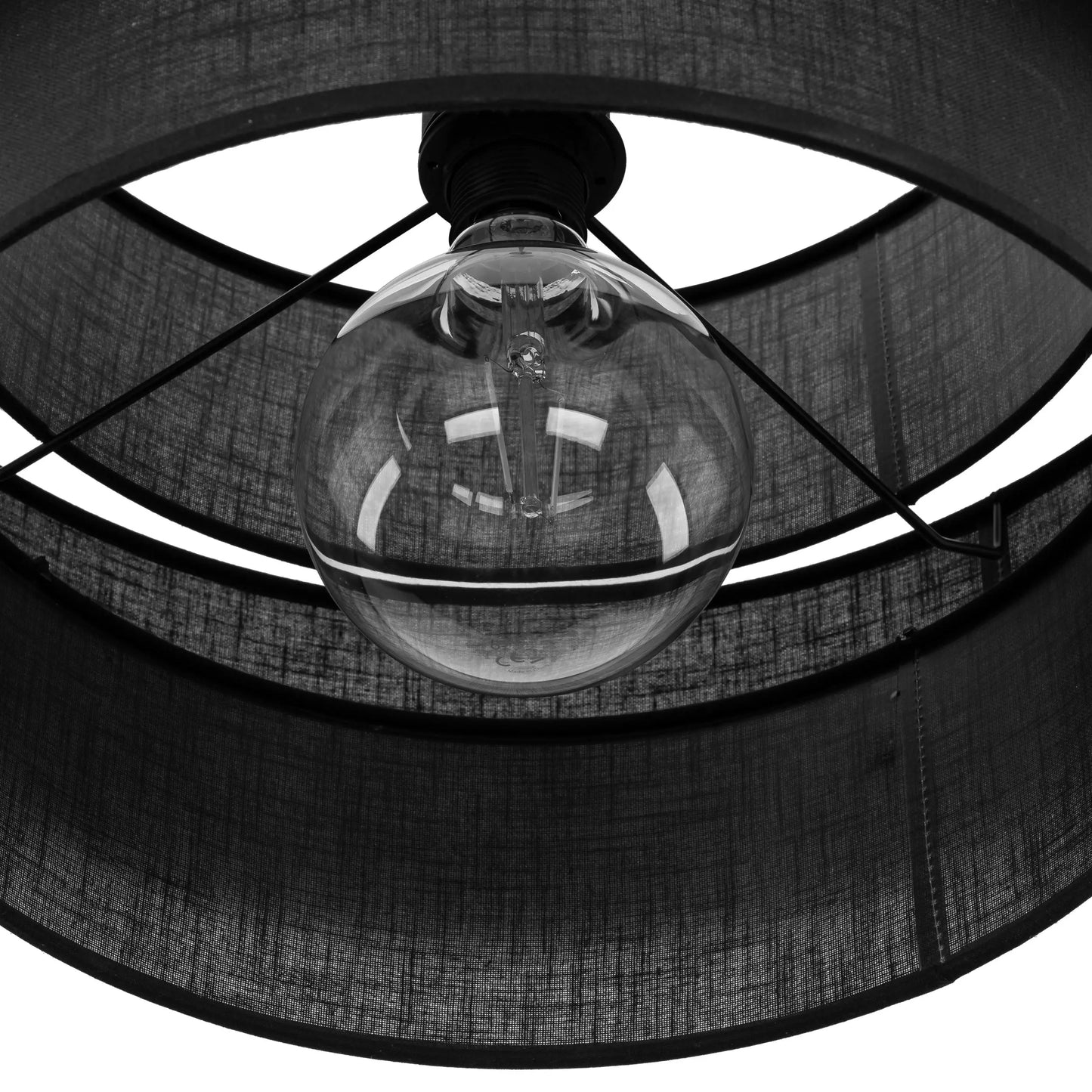 CALISTO Black Mid-Century Modern Pendant Light LumoCrafts