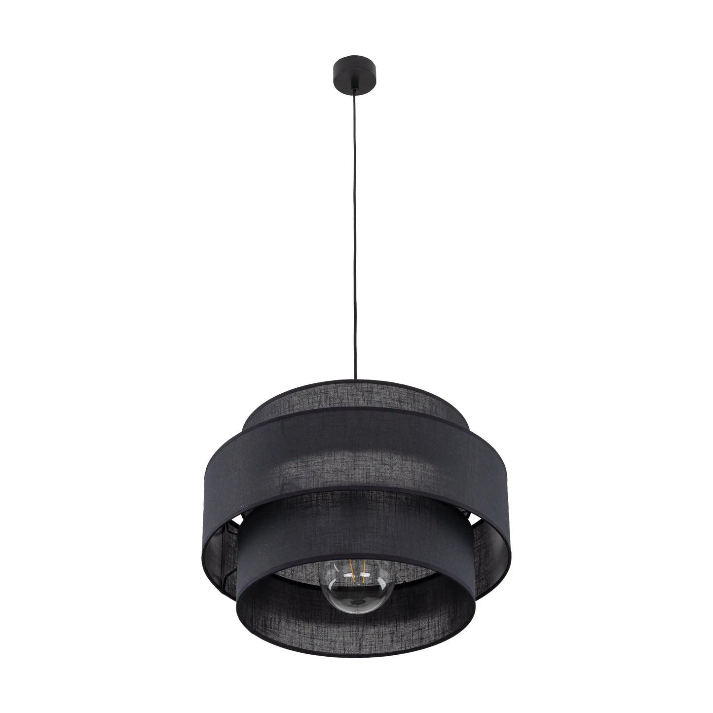 CALISTO Black Mid-Century Modern Pendant Light LumoCrafts