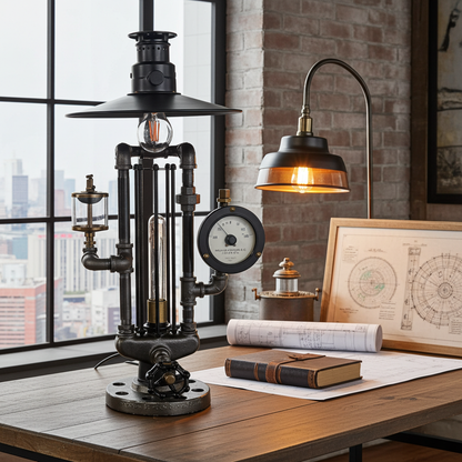 Steampunk Western Electric Lamp
