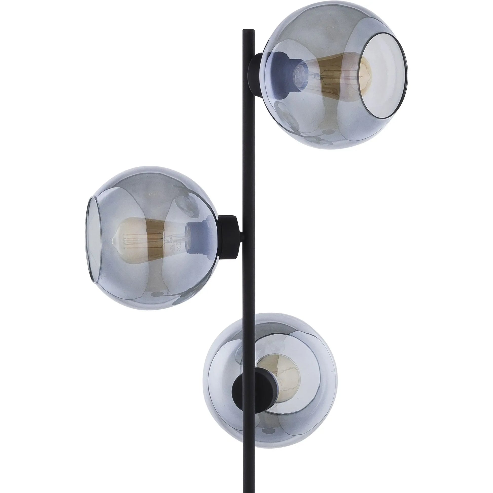 CUBUS Graphite Scandinavian Floor Lamp LumoCrafts