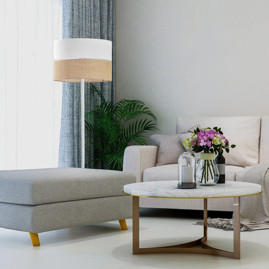 LINOBIANCO Natural Floor Lamp LumoCrafts