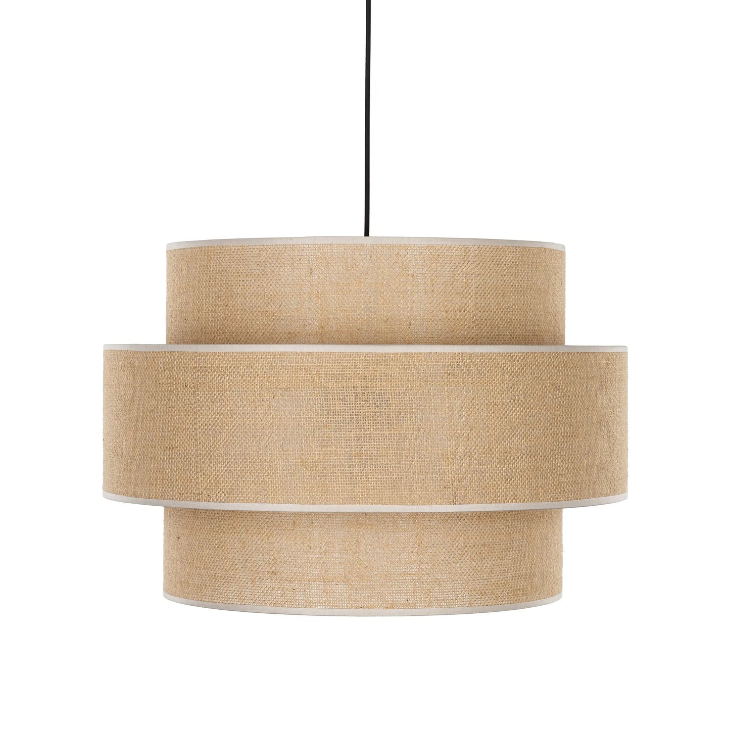 CALISTO JUTE Large  Natural Pendant Lamp LumoCrafts