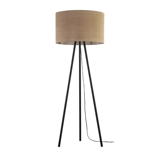 JUTE Natural Floor Lamp LumoCrafts