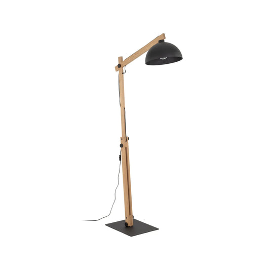 OSLO Black Scandinavian Floor Lamp LumoCrafts